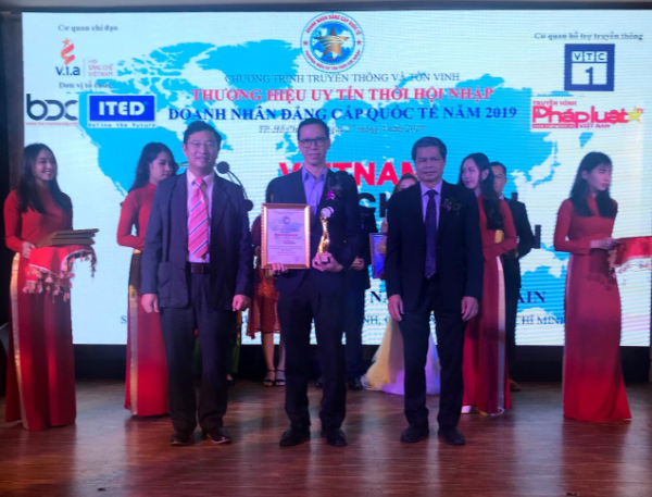 Vietnam Blockchain Corporation was honored in Top 10 Prestigious Trademarks 2019