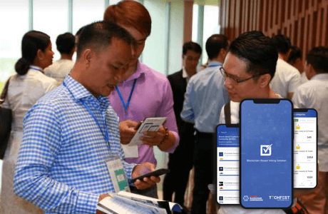 Smart Ballot in TECHFEST 2018