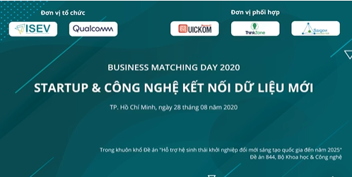 VBC shared at Business Matching Day event "Startup & New Data Connection Technology"